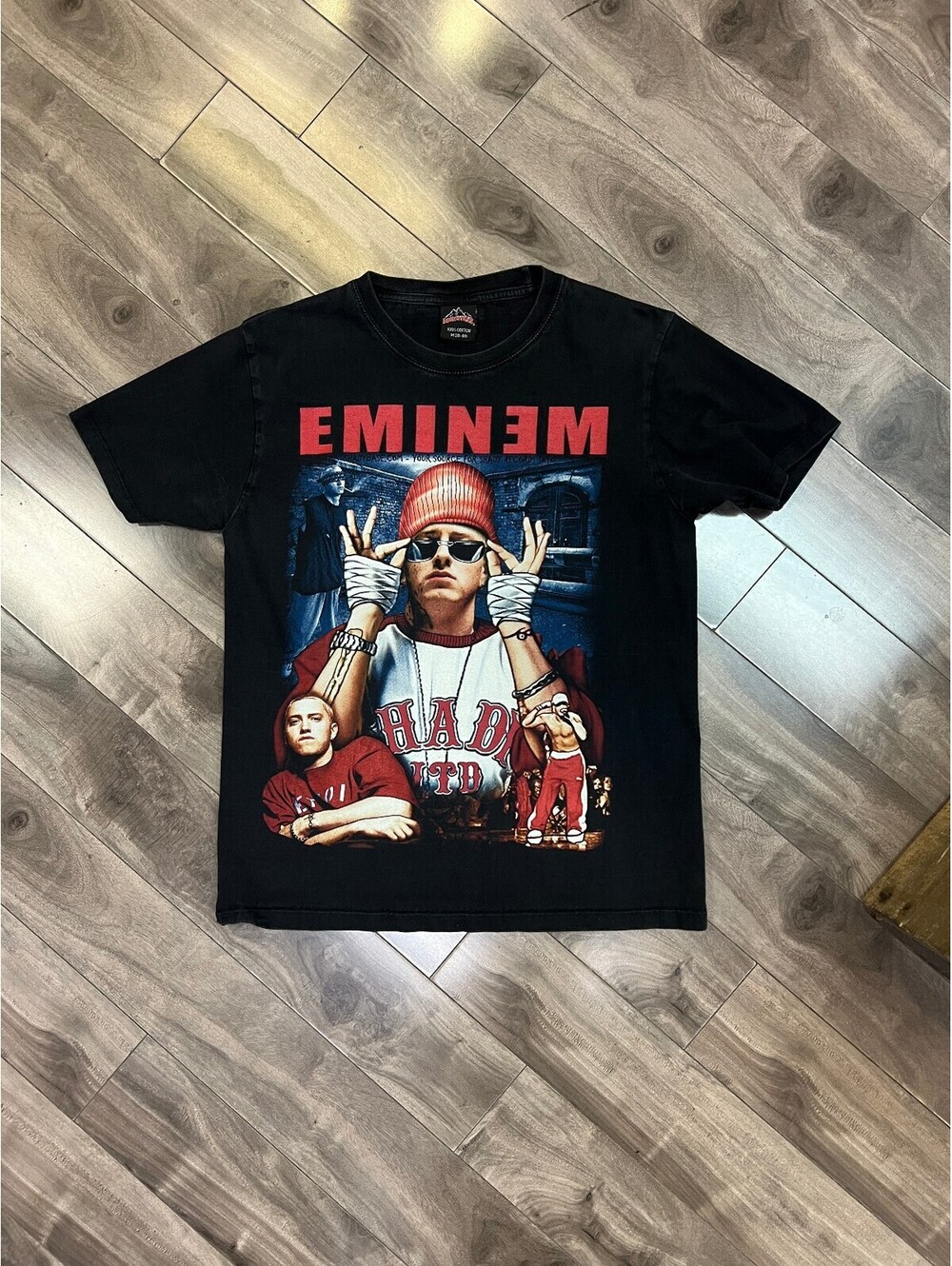 Eminem "Shady LTD" Bootleg Rap Tee — Double-Sided — Size Medium